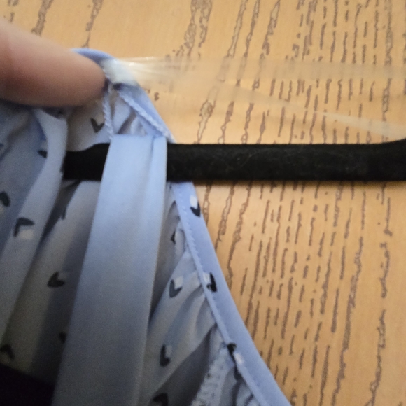 Alyx 3x Light Blue Women's Blouse - Picture 4 of 11